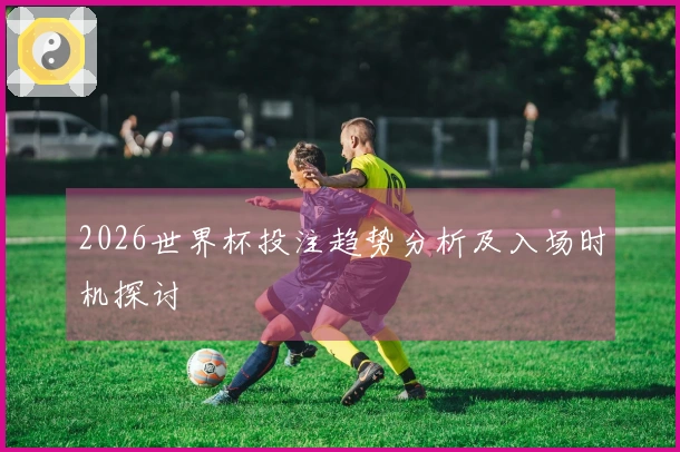 2026世界杯投注趋势分析及入场时机探讨